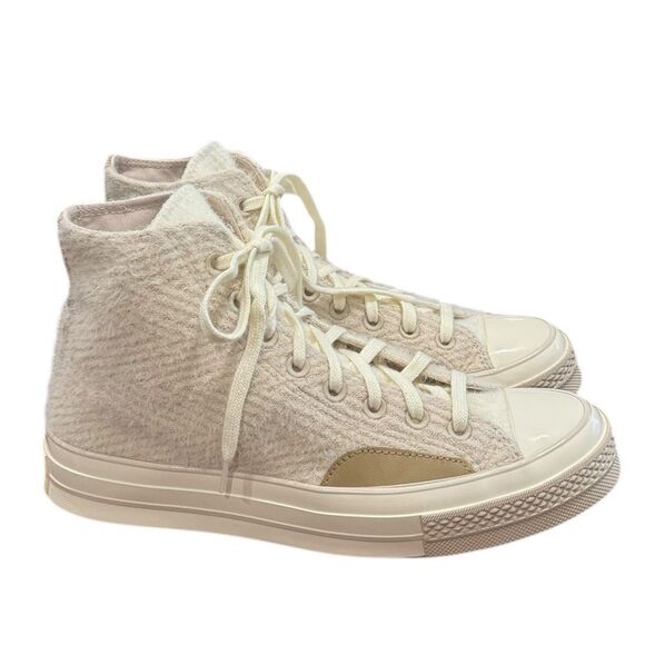 NEW Converse All Star Chuck Taylor Chuck 70 Cozy Knit High Top Sneakers 9.5 - Picture 2 of 7